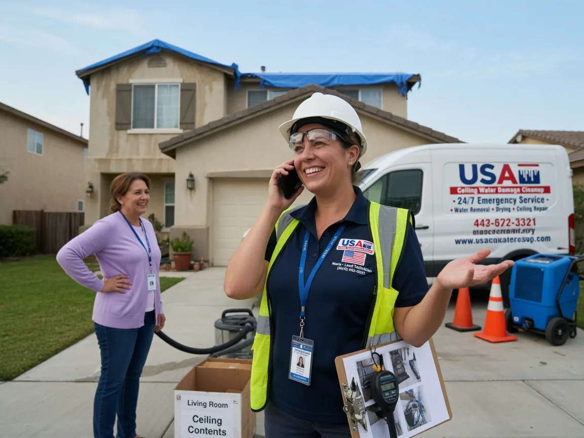 Ceiling Water Damage Restoration Bidwell, OH FAQs