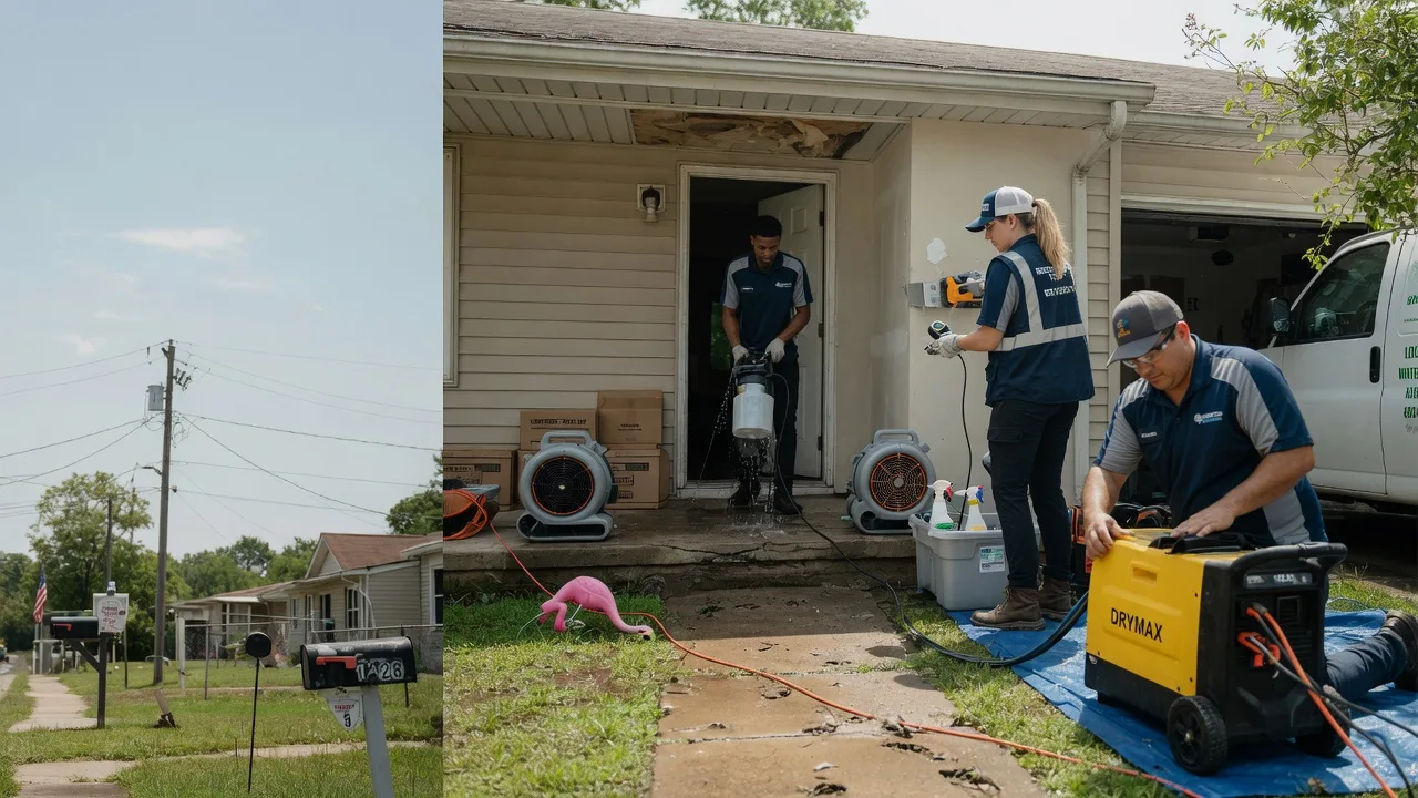 Storm Damage Water Removal in Bidwell, OH near me